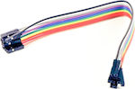 Dupont Jumper Cable 30cm F-F (10 pieces)