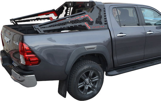 GroupAK Roll Bar Καρότσας Αυτοκινήτου για Toyota Hilux 2016+ & 2021+ 1τμχ