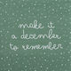 December To Remember Șervețele de petrecere Verzi 33x33cm. 20buc