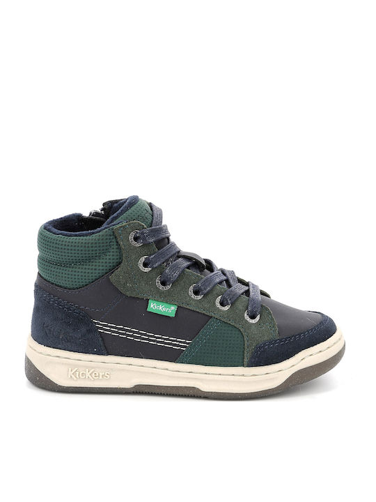 Kids Sneakers High Green