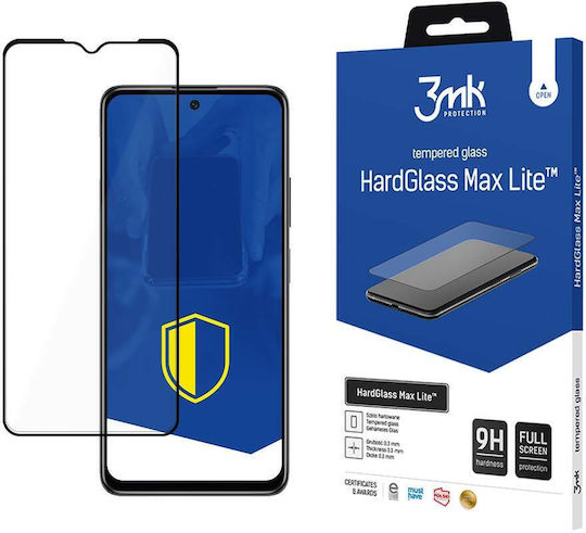 3MK HardGlass Max Lite Full Glue Full Face Tempered Glass (Xiaomi Poco M4 5 G)