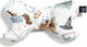La Millou Pillow Stroller Light Blue Angel Wings