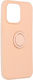 Roar Amber Back Cover Σιλικόνης Ροζ (iPhone 14)