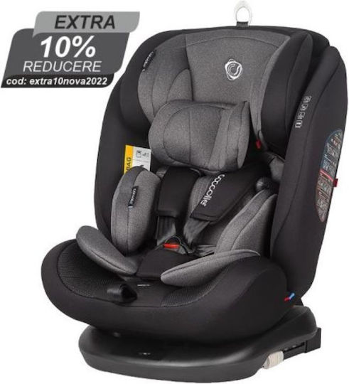 Smart Baby Coccolle Nova 360° Καθισματάκι Αυτοκινήτου με Isofix Diamond Black 0-36 kg