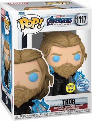 Funko Pop! Marvel: Avengers Endgame - Thor with Thunder 1117 Glows in the Dark Special Edition (Exclusive)