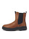 Soda Track Chelsea Boots Cognac