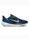 Nike Air Winflo 9 Ανδρικά Αθλητικά Παπούτσια Running Μπλε