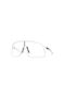 Oakley Sutro Men's Sunglasses with White Plastic Frame and Transparent Lens OO9406-99