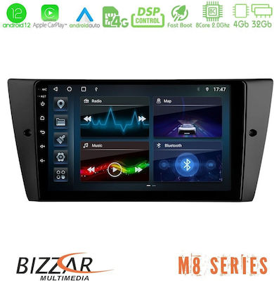 Bizzar Car Audio System for BMW Series 3 / Series 3 (E90) / E90 / E91 / E92 2006-2011 (Bluetooth/USB/WiFi/GPS) with Screen 9"