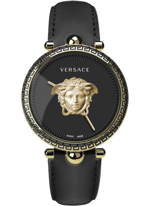 Versace Plazzo Empire Ρολόι Μπαταρίας με Καουτσούκ Λουράκι Versace Plazzo Empire Ρολόι Μπαταρίας με Καουτσούκ Λουράκι