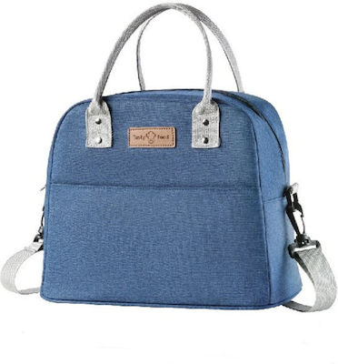 Sidirela Isoliertasche Umhängetasche L29 x B16 x H23cm. Blau