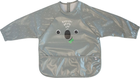 Zoocchini Αδιάβροχη Ποδιά Πλαστική με Αυτοκόλλητο Kai the Koala με Τσέπη & Μανίκια