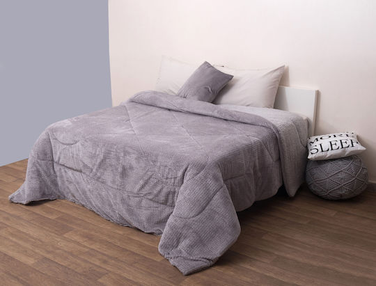 Viopros Duvet Cover Queen 220x240cm Hanover Lila 250 GSMGsm