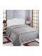 Silk Fashion NX2211 Sherpa Blanket Single 160x220cm Beige