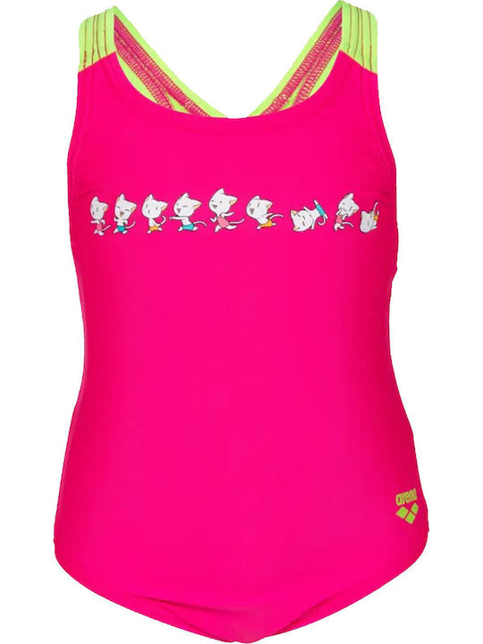 Arena Costum de baie pentru copii Întreg Fuchsia
