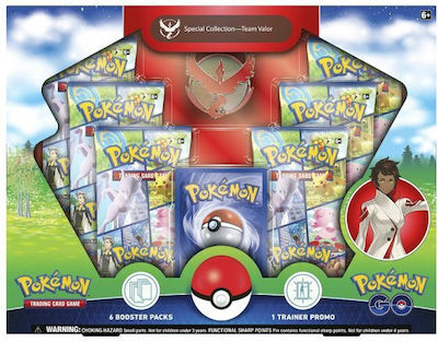 Pokemon GO Special Collection Pokémon Deck Team Valor