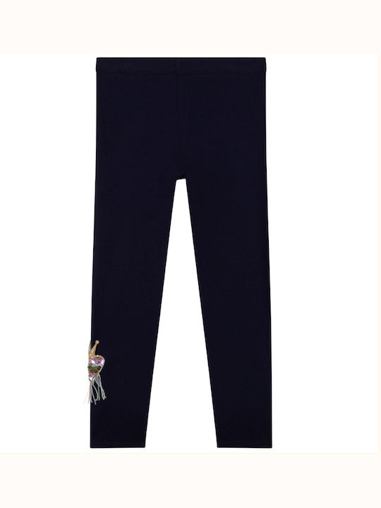 Kids Leggings Blue Navy