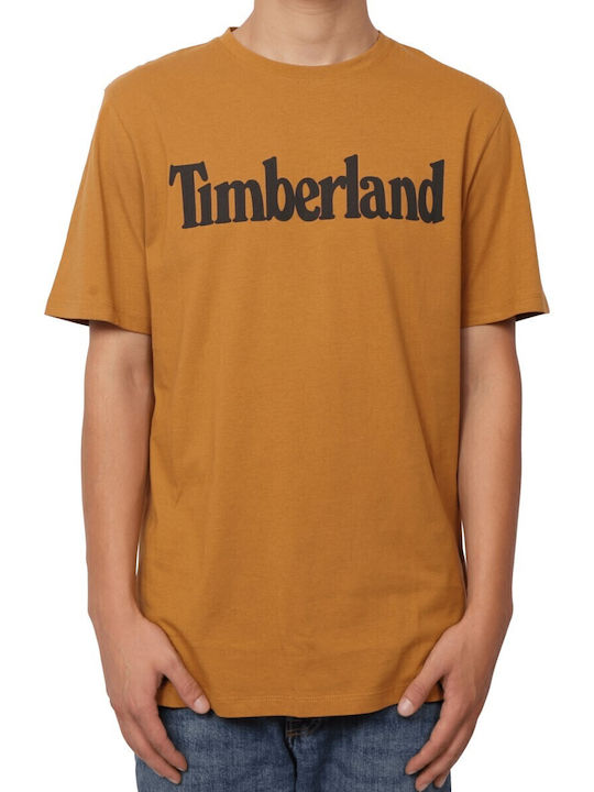 Timberland T-shirt Πορτοκαλι