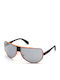 adidas Originals Unisex Sunglasses with Orange Plastic Frame and Blue Lens OR0031 43C