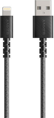 Anker Powerline Select+ Geflochten USB-A zu Lightning Kabel Schwarz 1.8m (A8013H12)