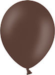 Set of 100 Balloons Latex Brown 30.4cm