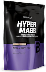 Biotech USA Hyper Mass Drink Powder With Carbohydrates & Creatine Gluten Free with Flavor Cookies & Cream 1kg