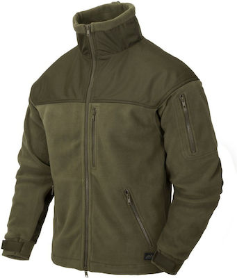 Helikon Tex Classic Army Cardigan de vânătoare Fleece Verde