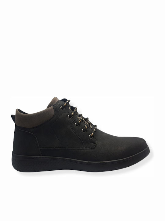Cockers Schwarz Herrenstiefel
