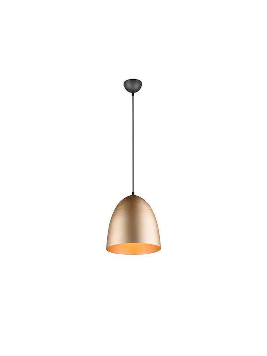 Trio Lighting Tilda Pendant Lamp E27 Gold