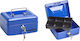 Maurer Kassenschrank mit Schloss 93573 Blau