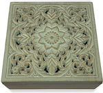 Versa Mandala Jewellery Box Wooden 20x20x7cm S3407782