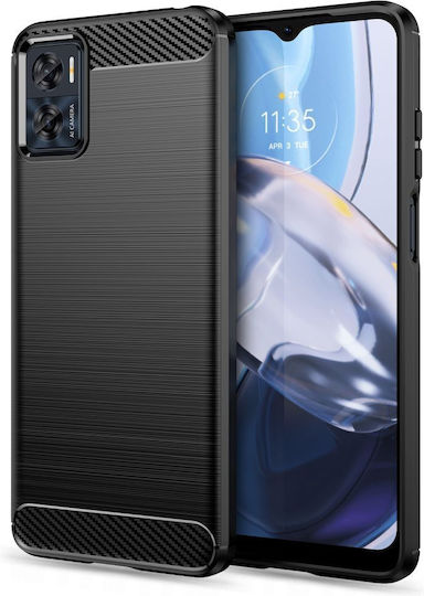 Tech-Protect Задна корица Силикон Черен (Motorola Moto E22 / E22i)