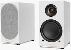 Triangle AIO Twin Home Entertainment Active Speaker 2 No of Drivers with Bluetooth White (Pair)