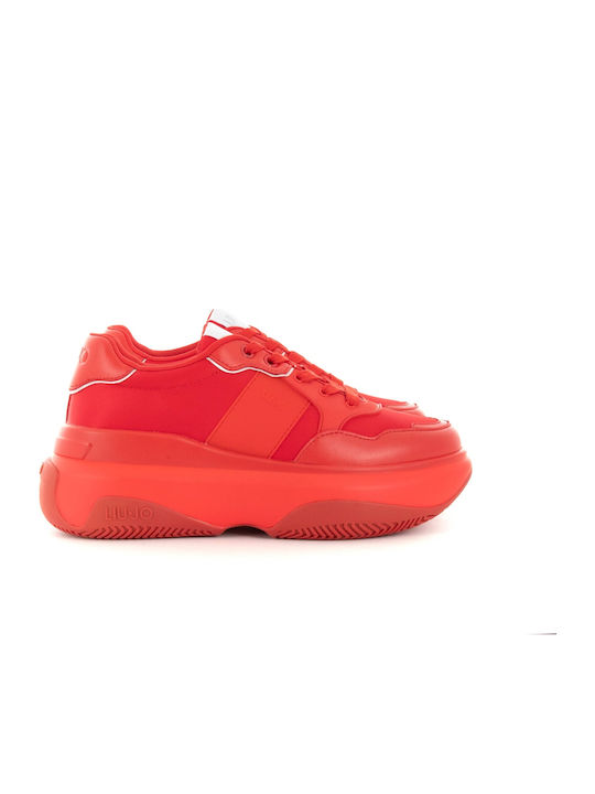 Liu Jo June 02 Chunky Sneakers Red