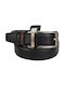 Lavor Men's Leather Double Sided Belt Brown/Black