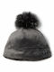 Columbia Fire Side Pom Pom Beanie Unisex Fleece Beanie in Gray Farbe