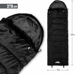 Pentagon Sleeping Bag Μονό 2 Εποχών Major 370gr/M² Black