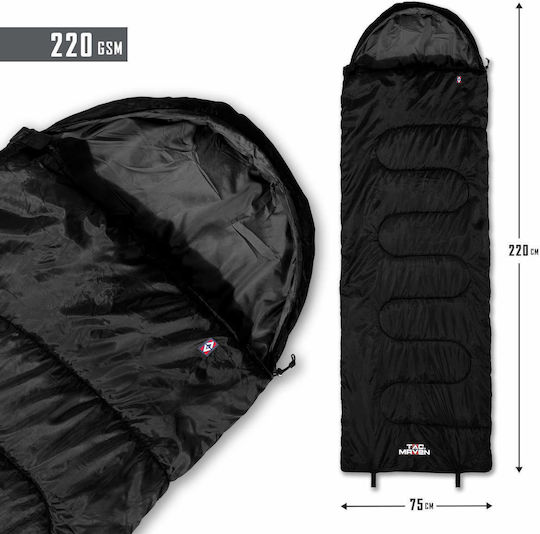 Pentagon Sleeping Bag Single Summer Black