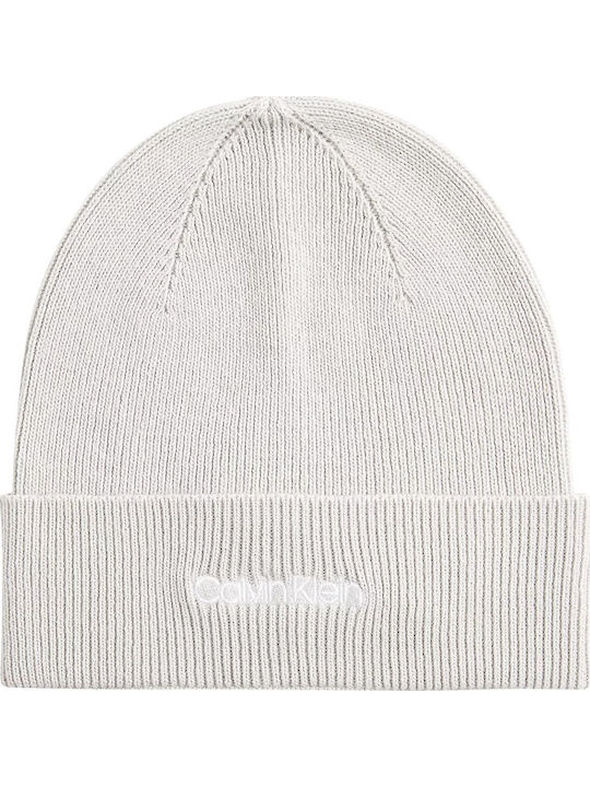 Beanie Ανδρικός Σκούφος Πλεκτός Light Grey