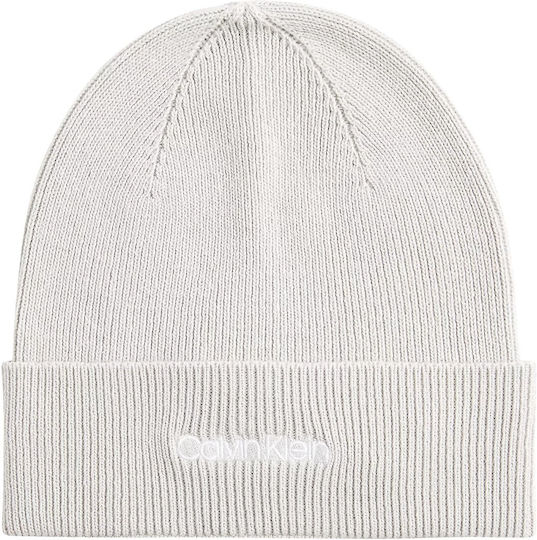 Beanie Ανδρικός Σκούφος Πλεκτός Light Grey