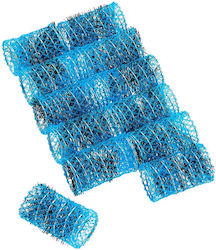 Niobe Professional Lockenwickler Drahtgitter-Roller 36mm in Blau Farbe 12Stück Niobe Professional Lockenwickler Drahtgitter-Roller 36mm in Blau Farbe 12Stück