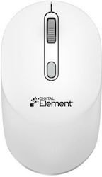 Element MS-195W Ασύρματο Bluetooth Ποντίκι Λευκό