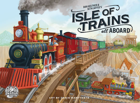 Joc de Societate Isle of Trains: All Aboard pentru 1-4 Jucători 10+ Ani DRNIT001 (EN)