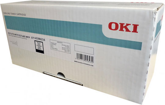 OKI 44318617 Γνήσιο Toner Laser Εκτυπωτή Κίτρινο 44318617