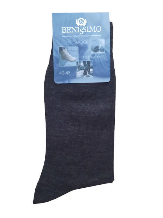 Men's isothermal sock BENISSIMO οδ500 anthracite