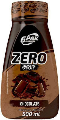 6Pak Nutrition Sirop de cofetărie Zero cu aromă de Chocolate Fără zahăr 500ml