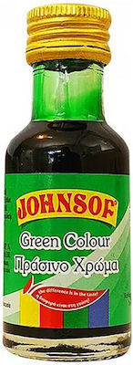 Johnsof Food Colouring Liquid Green Little Bottle 28ml