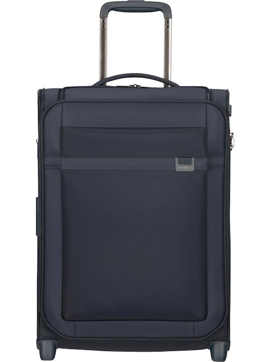Samsonite Airea Koffer Für Handgepäck Stoff Marineblau Mit 2 Rädern Höhe 55cm