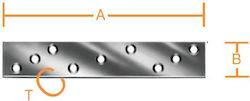 Vormann Galvanized Connection Plate Bracket Vormann Galvanized Connection Plate Bracket