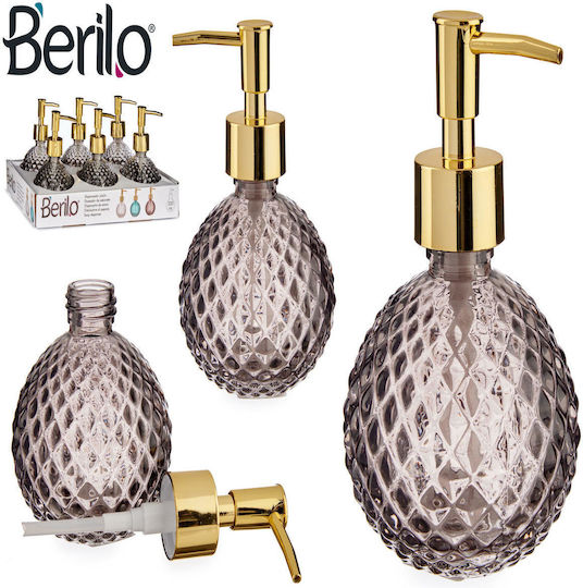 Berilo S3608360 Επιτραπέζιο Dispenser Γυάλινο Χρυσό